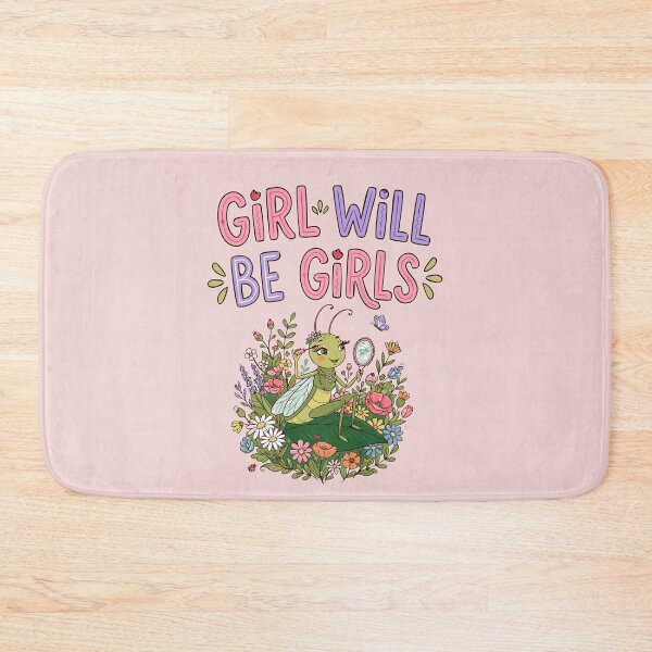 Item preview, Girls Will Be Girls Praying Mantis Cottagecore Tee Funny Bug Humor designed and sold by Colorfulman.