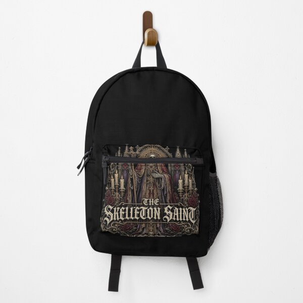 Item preview, Halloween Skeleton Saint – Gothic Holy Macabre Art designed and sold by Uglyandcute.