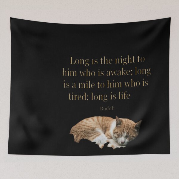 Item preview, Buddha quote #2 Cat of Quotes designed and sold by vadenhannige46.