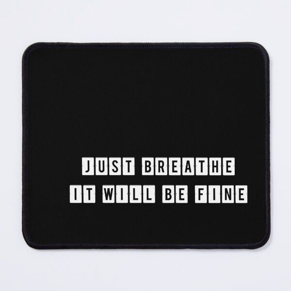 Item preview, Motivation text, it will be fine (White) designed and sold by QukiDesign.