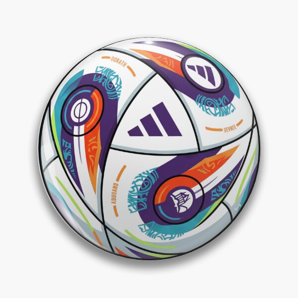 Item preview, Colorful Soccer Ball Official Match Ball Illustration designed and sold by Ban Nang Root.