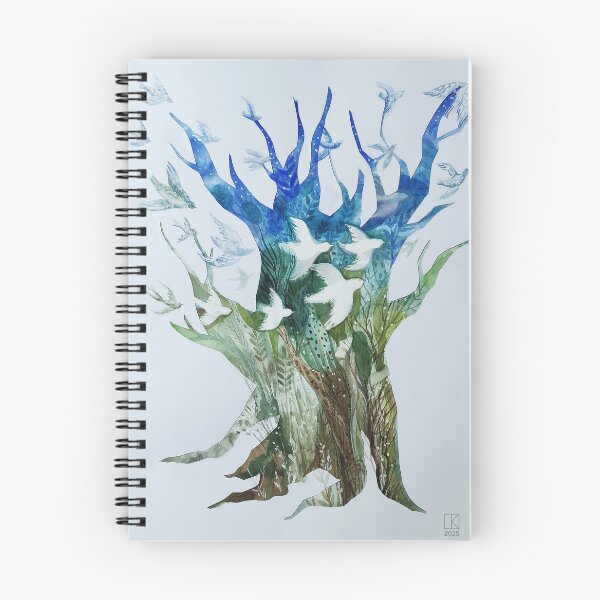 Item preview, The Cosmic Tree - Celestial Space Art designed and sold by OKNEW.