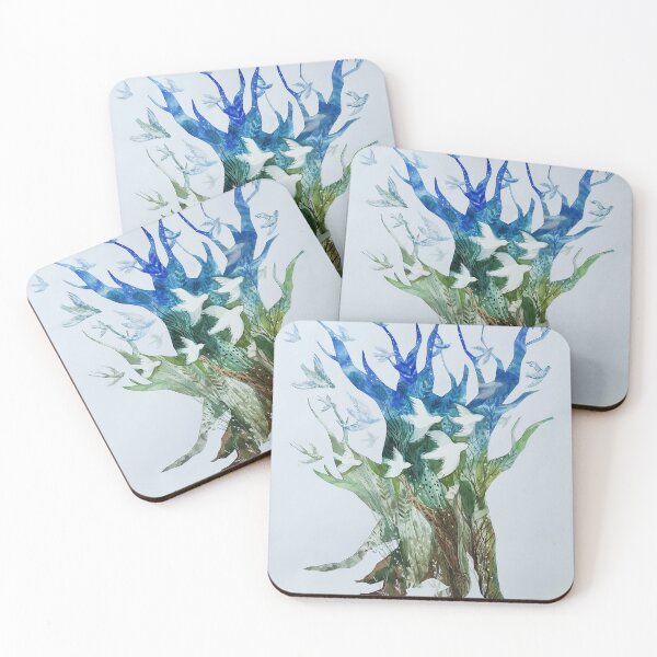 Item preview, The Cosmic Tree - Celestial Space Art designed and sold by OKNEW.