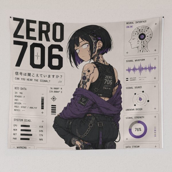 Item preview, ZERO 706 Cyberpunk designed and sold by RueckerAlyce.