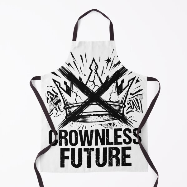 Item preview, Crownless Future Anti Monarchy Design designed and sold by j-2k.