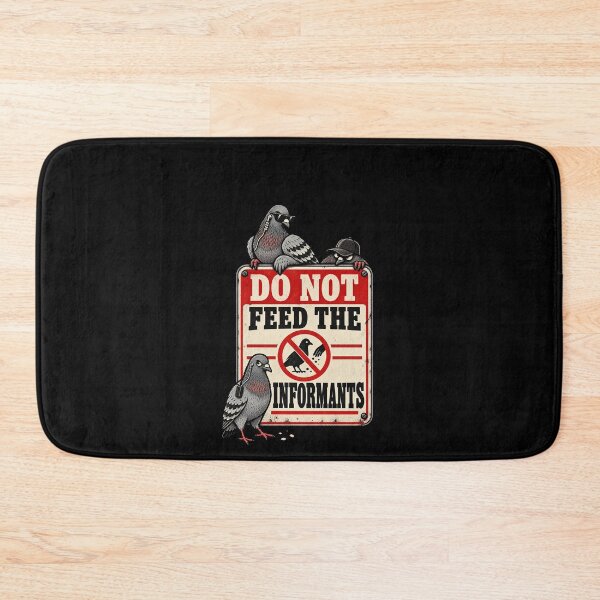 Item preview, Spy Pigeons Do Not Feed The Informants Sign designed and sold by elderberry.