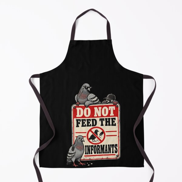 Item preview, Spy Pigeons Do Not Feed The Informants Sign designed and sold by elderberry.