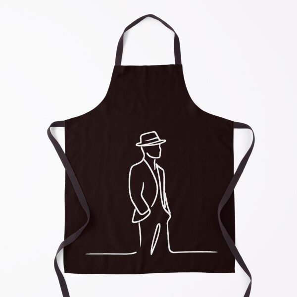 Item preview, Minimalist Dapper Gentleman One Line Drawing designed and sold by AmazingAbha.
