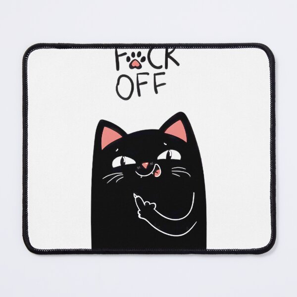 Item preview, Grumpy Cat Rude Gesture ⭐⭐⭐⭐⭐ designed and sold by Wings2021.
