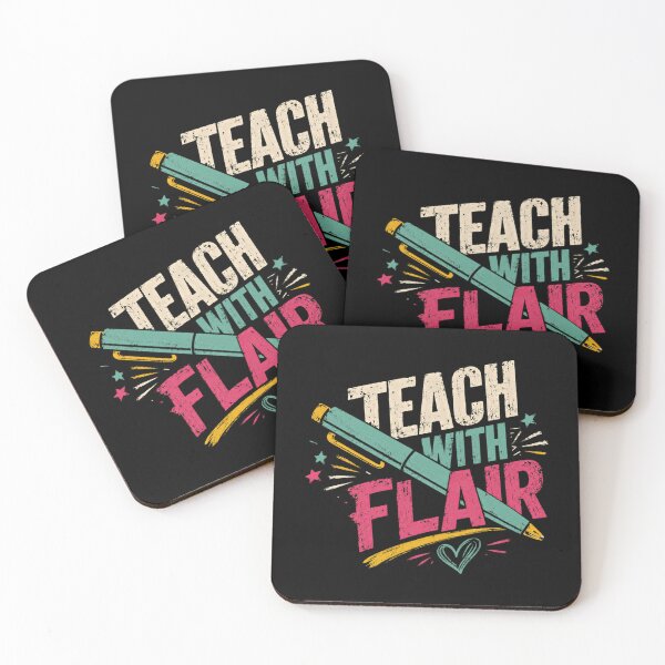 Item preview, Teach With Flair Teacher Educator Learning Professional designed and sold by HumansStuck12.