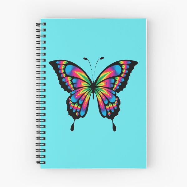 Item preview, Psychedelic Rainbow Butterfly Abstract Vivid Neon Art designed and sold by SolutionsArt.