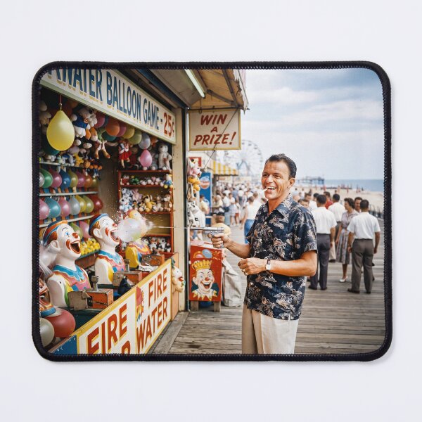 Item preview, Frank Sinatra Broad Walk Amusement Game Portrait designed and sold by Home Decor Art.