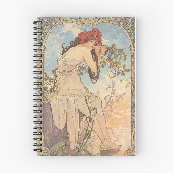 Item preview, Alphonse Mucha Seasons Summer designed and sold by maniacfitness.