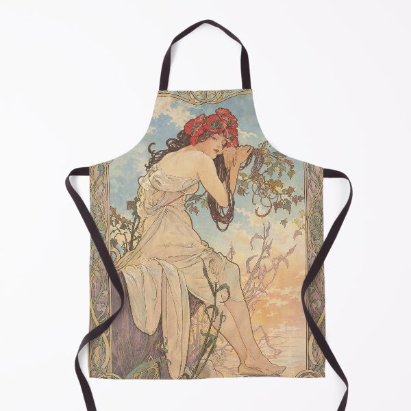 Item preview, Alphonse Mucha Seasons Summer designed and sold by maniacfitness.