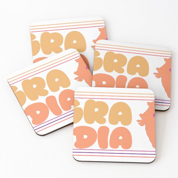 Item preview, Agra India City Marked On Country Map designed and sold by TheIconSmith.