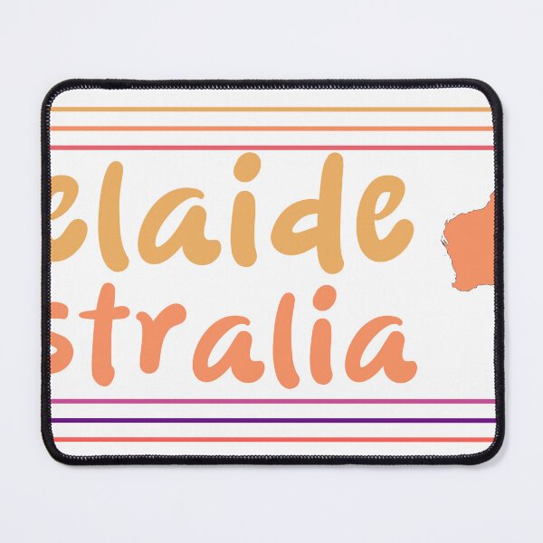 Item preview, Adelaide Australia City Marked On Country Map designed and sold by TheIconSmith.