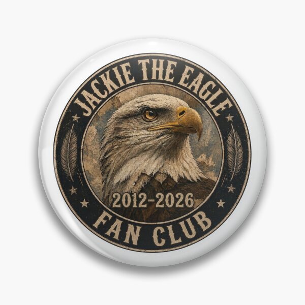Item preview, Jackie the Eagle Fan Club – 2012-2026 designed and sold by Wilcox PhotoArt.