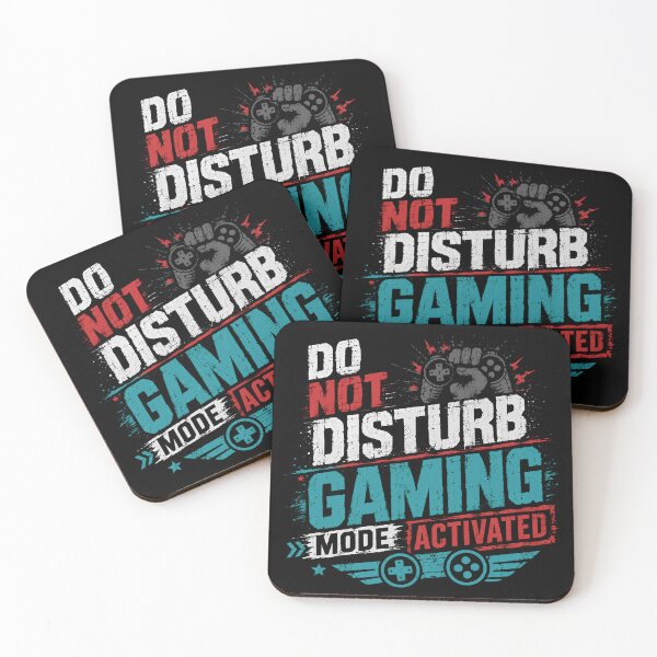 Item preview, Do Not Disturb Gaming Mode Activated Gamer Video Game Player designed and sold by RetroMini2026.