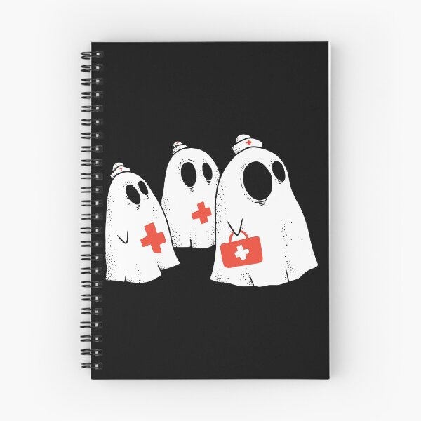 Item preview, Cute Ghost Nurse Squad Spooky Halloween Medical RN designed and sold by Hilal-Studio.