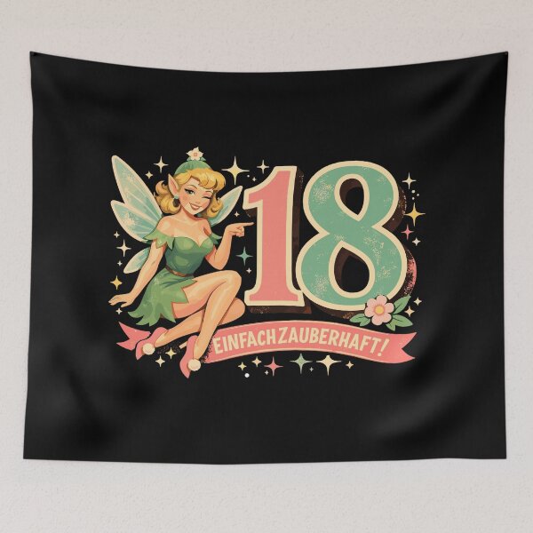 Item preview, 18th Birthday Fairy – Finally 18 Elf Graphic designed and sold by Pineapple-Tree.