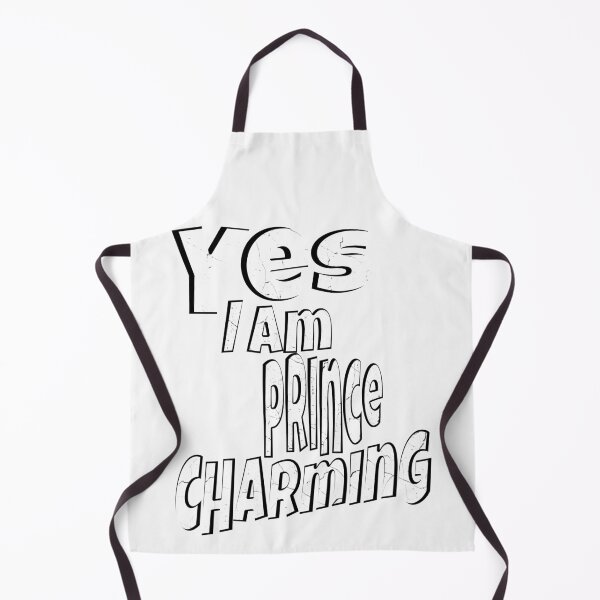 Item preview, Yes I Am Prince Charming large typography graphic designed and sold by Conpo.