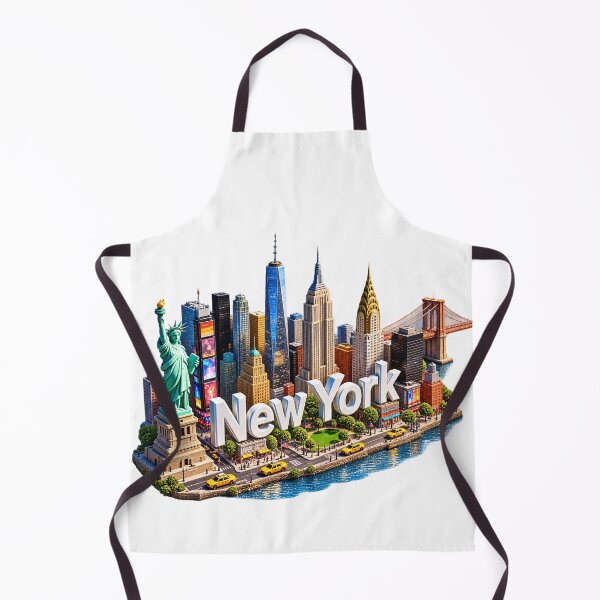 Item preview, New York City Skyline – Iconic NYC Landmarks Travel Design designed and sold by 4U---Store.