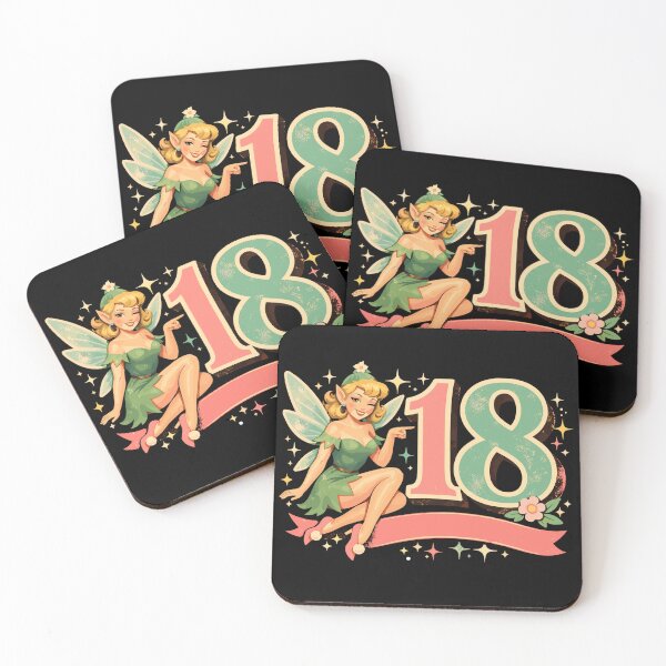 Item preview, 18th Birthday Fairy – Finally 18 Elf Graphic designed and sold by Pineapple-Tree.