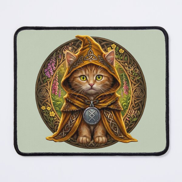Item preview, The Summer Solstice Tabby Cat Motif - Sunlit Meadow Edition designed and sold by Englandbear.