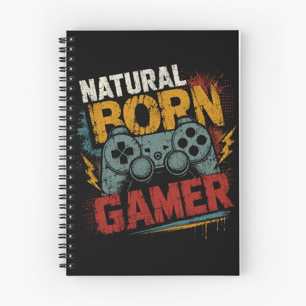 Item preview, Natural Born Gamer Video Game Player Gaming Enthusiast designed and sold by RetroMini2026.