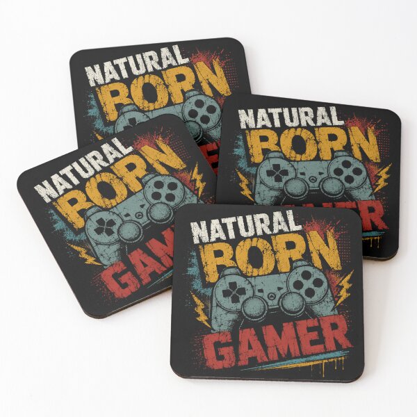 Item preview, Natural Born Gamer Video Game Player Gaming Enthusiast designed and sold by RetroMini2026.