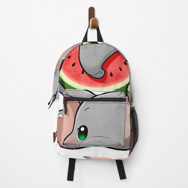 Item preview, Cute Elephant with Watermelon Slice designed and sold by pumsquare.