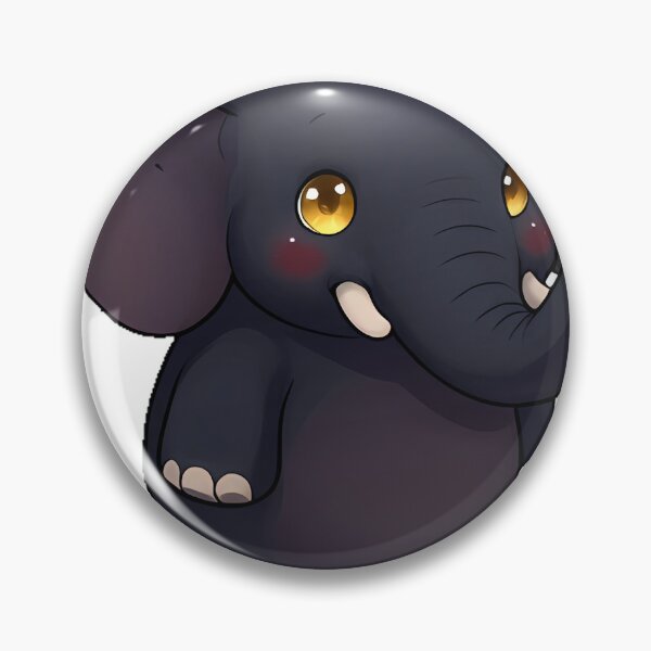 Item preview, Gothic Black Elephant with Golden Pendulum designed and sold by IllumeInk.
