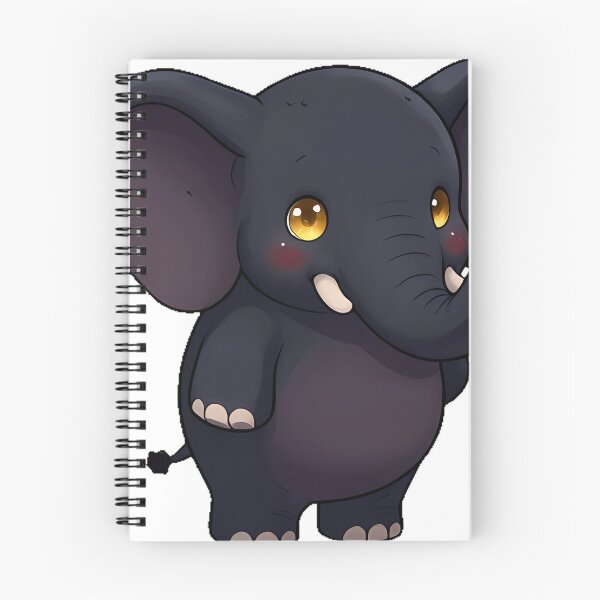 Item preview, Gothic Black Elephant with Golden Pendulum designed and sold by IllumeInk.