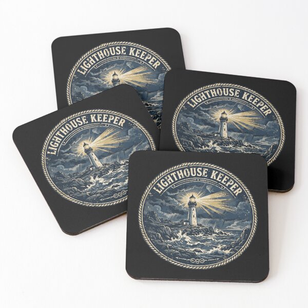 Item preview, Lighthouse Keeper Vintage Maritime Heritage Design | Coastal History Collection designed and sold by Coasties.