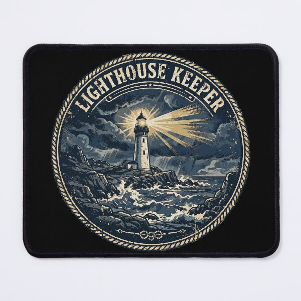 Item preview, Lighthouse Keeper Vintage Maritime Heritage Design | Coastal History Collection designed and sold by Coasties.