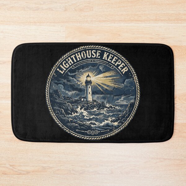 Item preview, Lighthouse Keeper Vintage Maritime Heritage Design | Coastal History Collection designed and sold by Coasties.