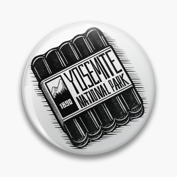 Item preview, Hot Dog Label of Yosemite National Park designed and sold by John Morris Illustration.