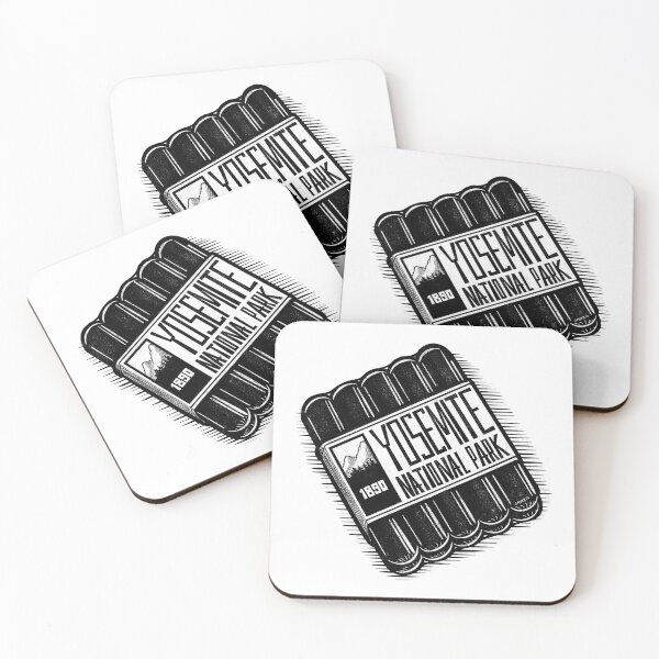 Item preview, Hot Dog Label of Yosemite National Park designed and sold by John Morris Illustration.