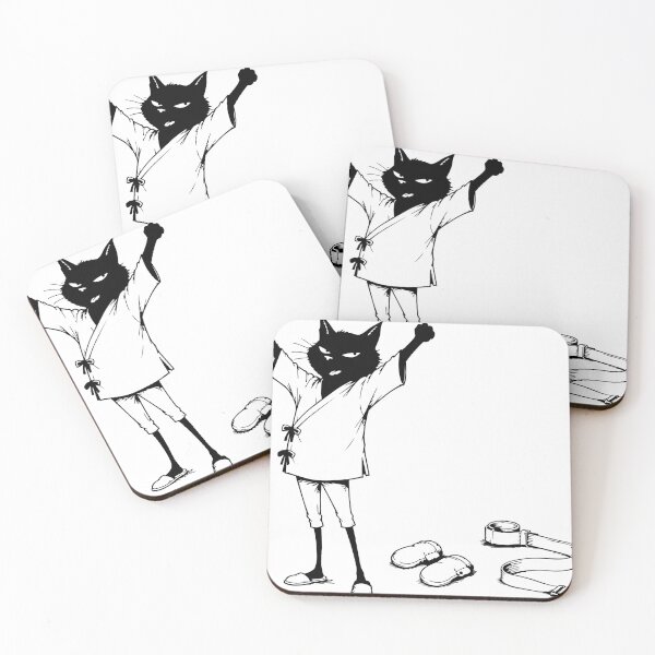 Item preview, Escape Artist Cat - Funny Patient Breaking Free Illustration designed and sold by medicalkinoko.