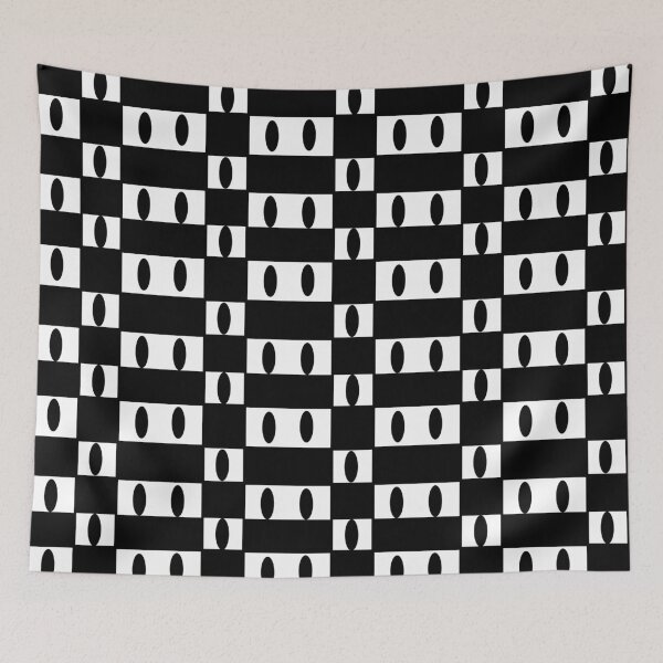 Item preview, Geometric Black and White Pattern designed and sold by Elaine M Hayward .