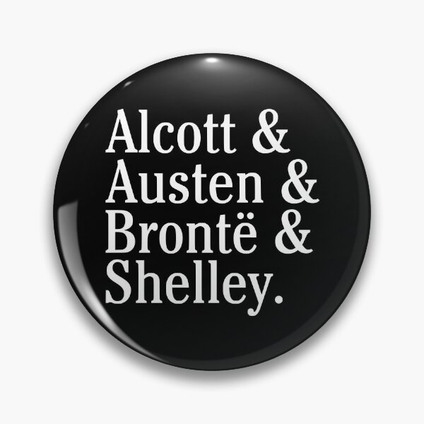 Item preview, Female Writers Alcott Austen Bronte and Shelley designed and sold by humnoo.
