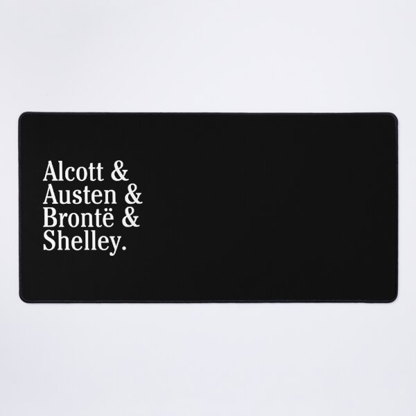 Item preview, Female Writers Alcott Austen Bronte and Shelley designed and sold by humnoo.