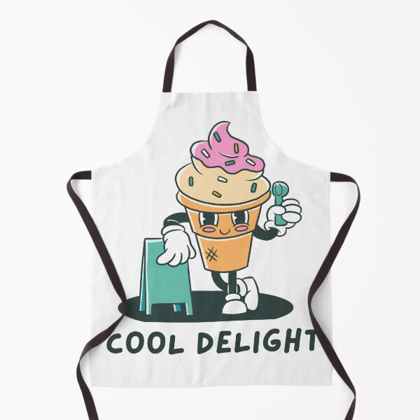 Item preview, Cute Ice Cream Cone Cartoon | Kawaii Summer Dessert Cool Delight designed and sold by CraftEvo.
