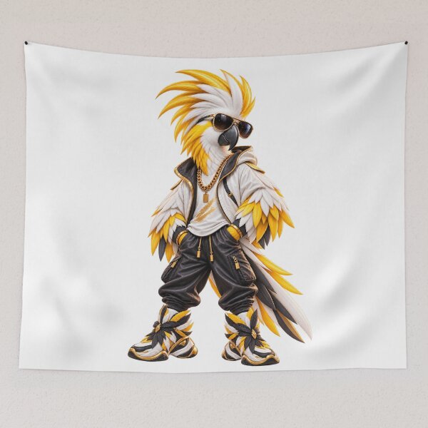 Item preview, Golden Rebel Streetwear Parrot designed and sold by LiMarchee.