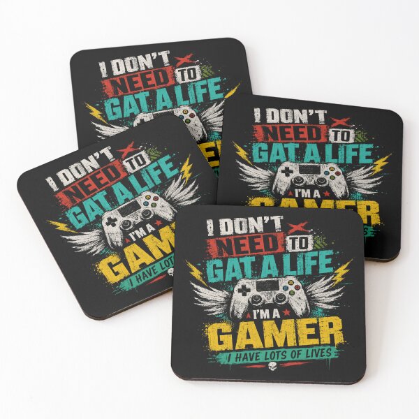 Item preview, I Don't Need To Get A Life I'm A Gamer I Have Lots Of Lives Gaming Player designed and sold by RetroMini2026.