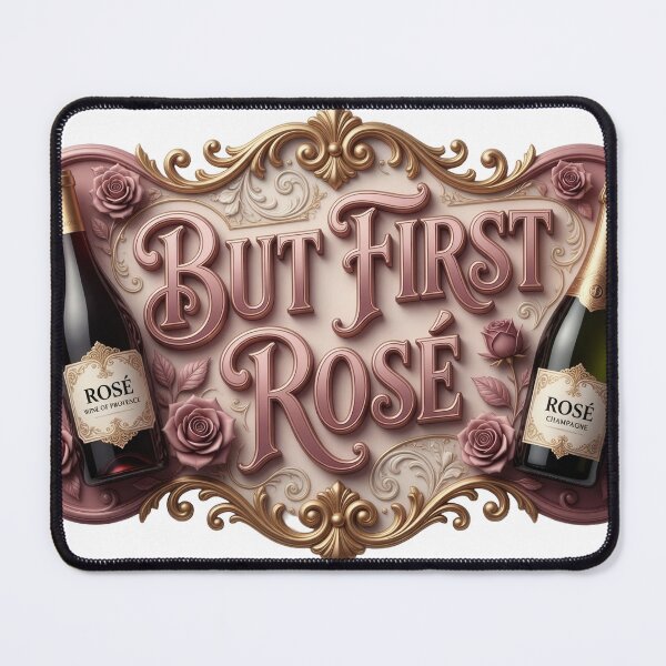 Item preview, Artistic BUT FIRST ROS 3D Text Art designed and sold by dazzlemakers.
