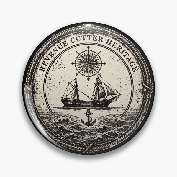 Item preview, Revenue Cutter Heritage Vintage Maritime Design | Early American Sea Service designed and sold by Coasties.