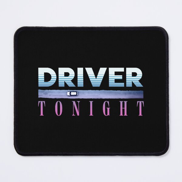 Item preview, Driver Tonight - Cruising Synthwave Retro Gradient designed and sold by AnAzArt.