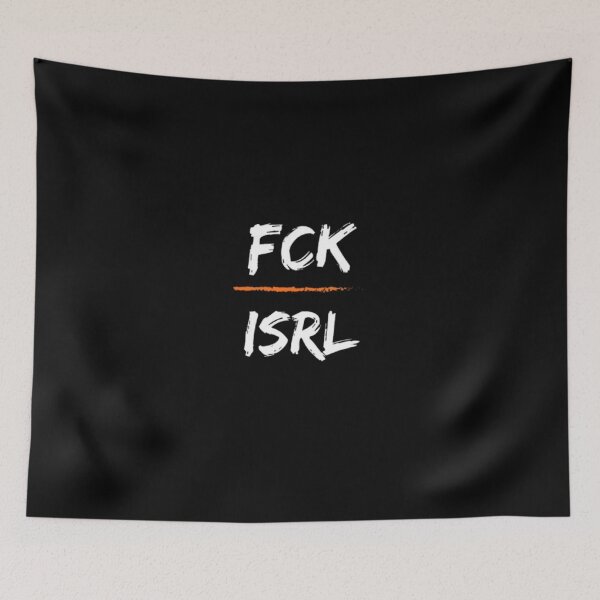 Item preview, Classic Black Fck isrl Design  designed and sold by aqua1001.
