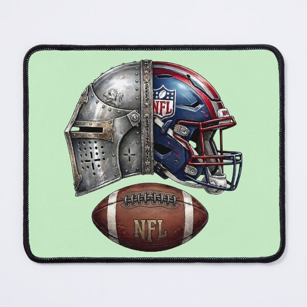 Item preview, Grindiron Knight – American Football Emblem designed and sold by Abeshinobi.